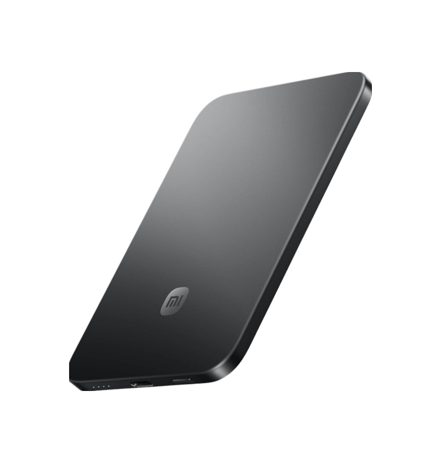 Prijenosna baterija Xiaomi Ultrathin Magnetic Power Bank 5000 15W, crna-4