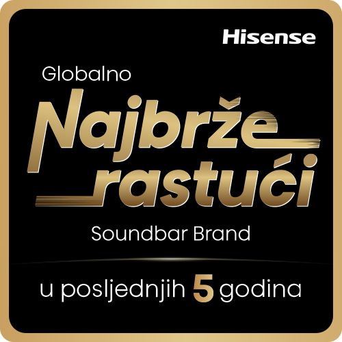Hisense sounbar labela