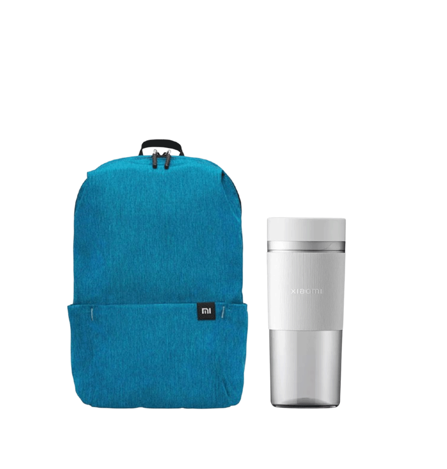 + ruksak + blender + ruksak + blender