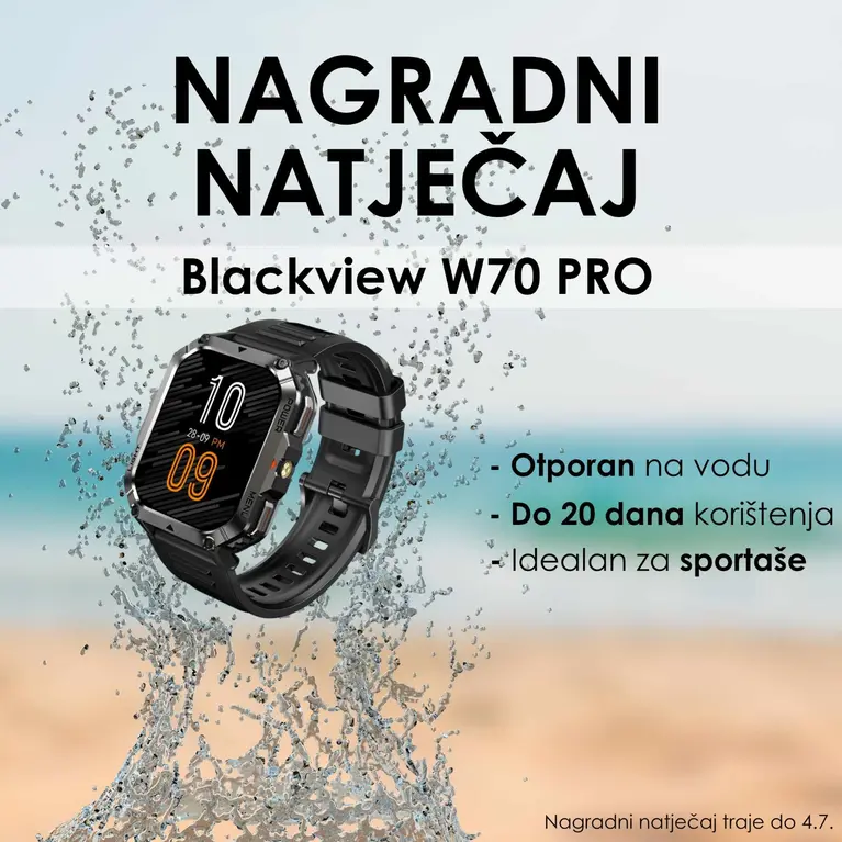 Zaigraj i osvoji Blackview pametni sat