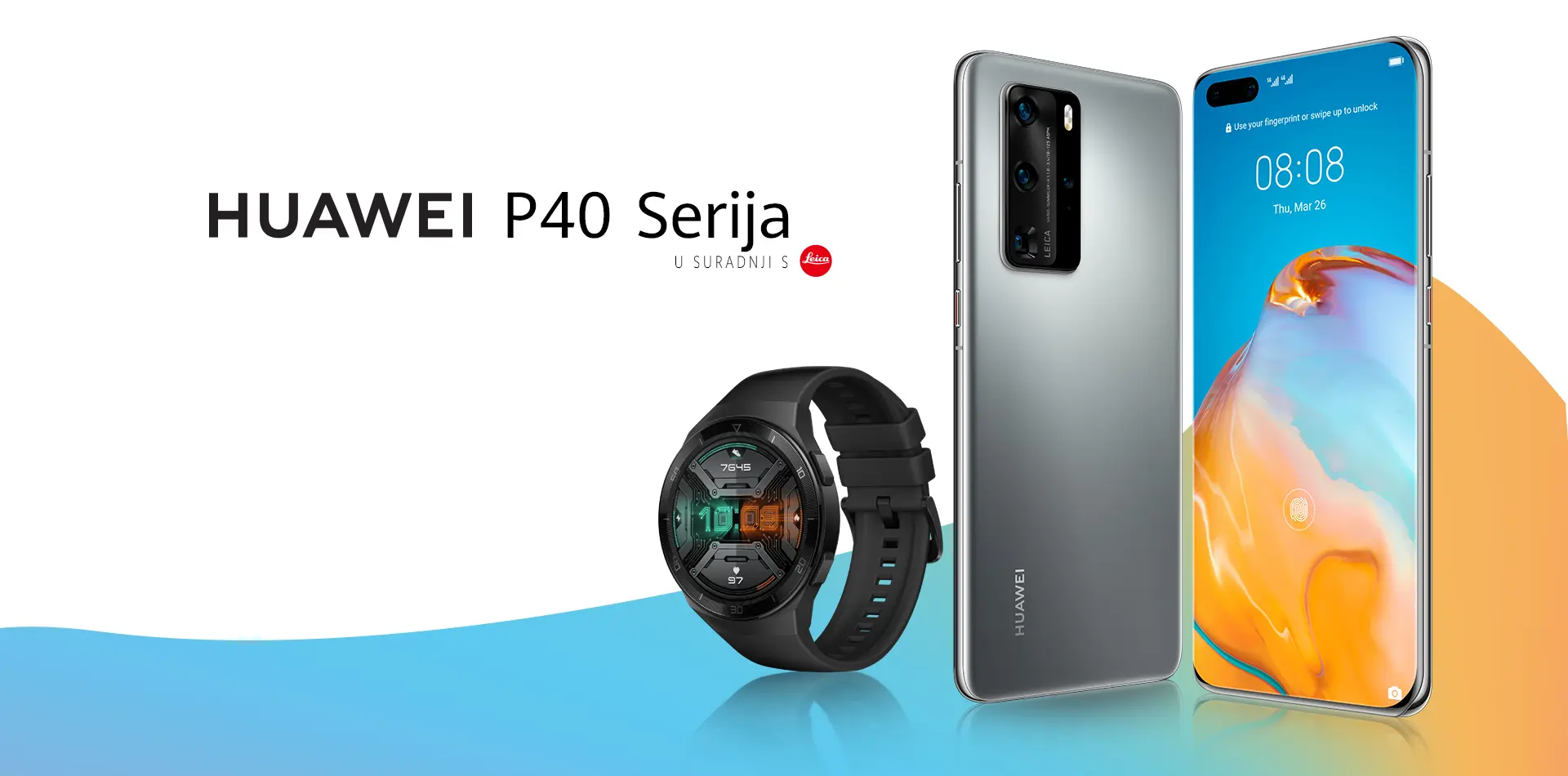 Huawei P40 Pro i P40 uz poklon Huawei Watch GT 2e