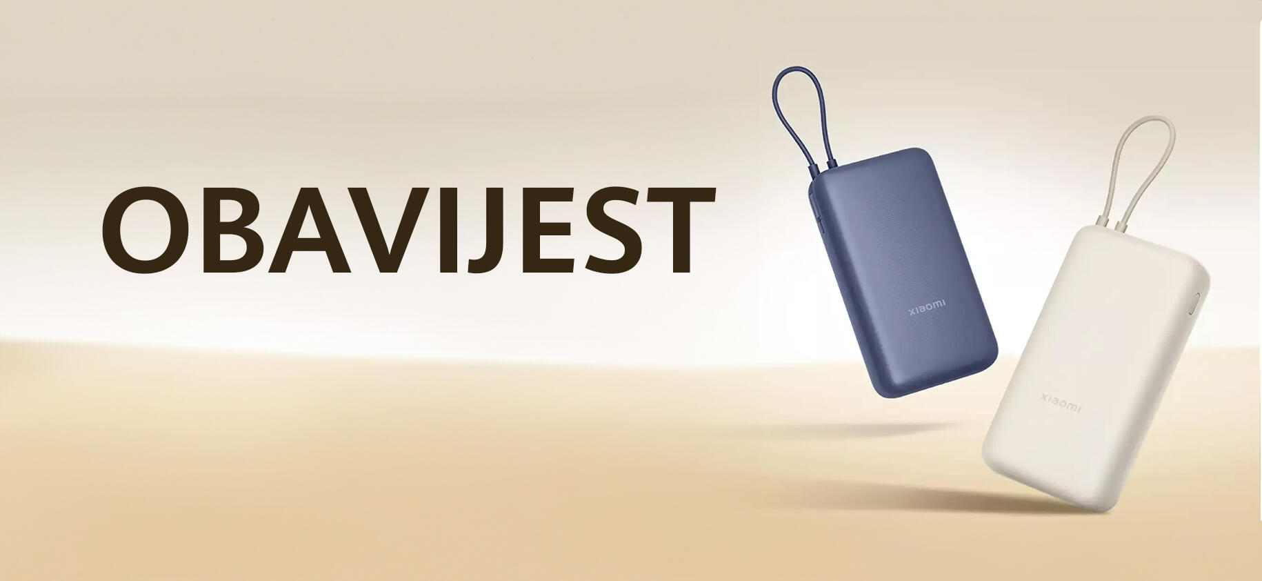 OBAVIJEST o povlačenju prijenosnog punjača Xiaomi 33W Power Bank 20000mAh
