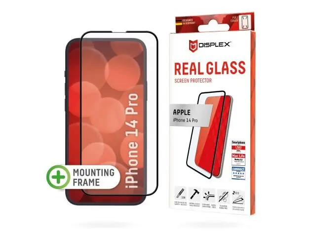 ZAŠTITNO STAKLO DISPLEX REAL GLASS FULL COVER ZA APPLE IPHONE 14 PRO-0