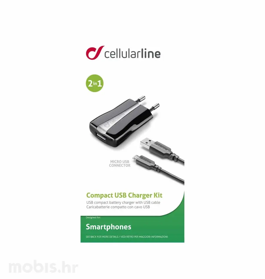 CL. KUĆNI PUNJAČ HUAWEI I MICRO USB1 1A/5W-1
