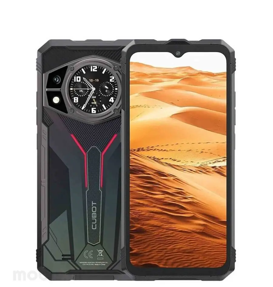 CUBOT KING KONG AX 12/256GB: CRNI-0