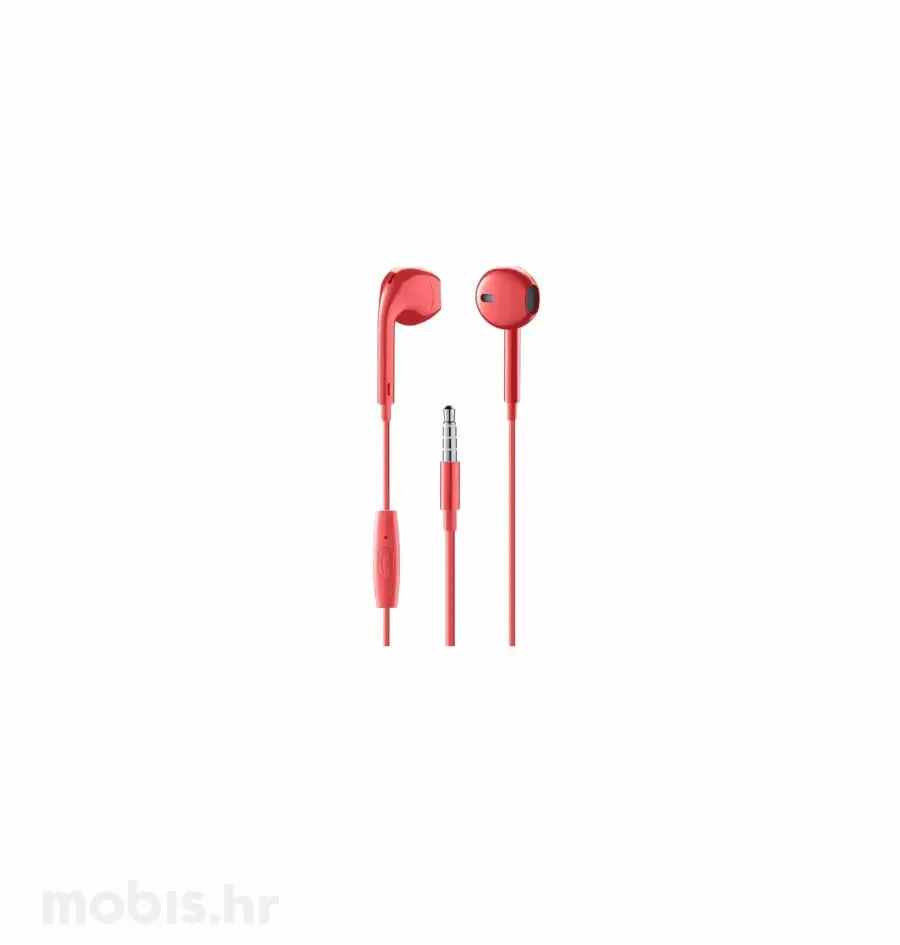 CL SLUŠALICE MUSIC SOUND; CAPSULE, IN-EAR, 3,5MM: CRVENE-0