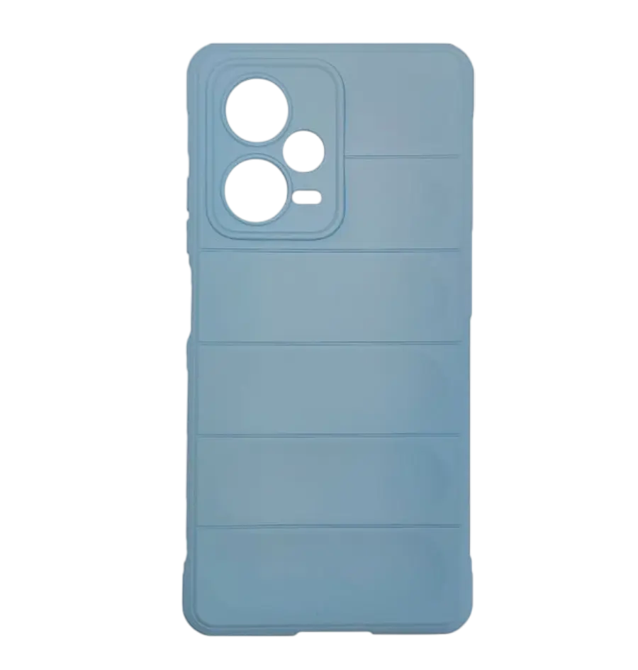 Zaštitna maska MaxMobile TPU Xiaomi Redmi Note 12 Pro + 5G Hard Protection Waves, plava-0