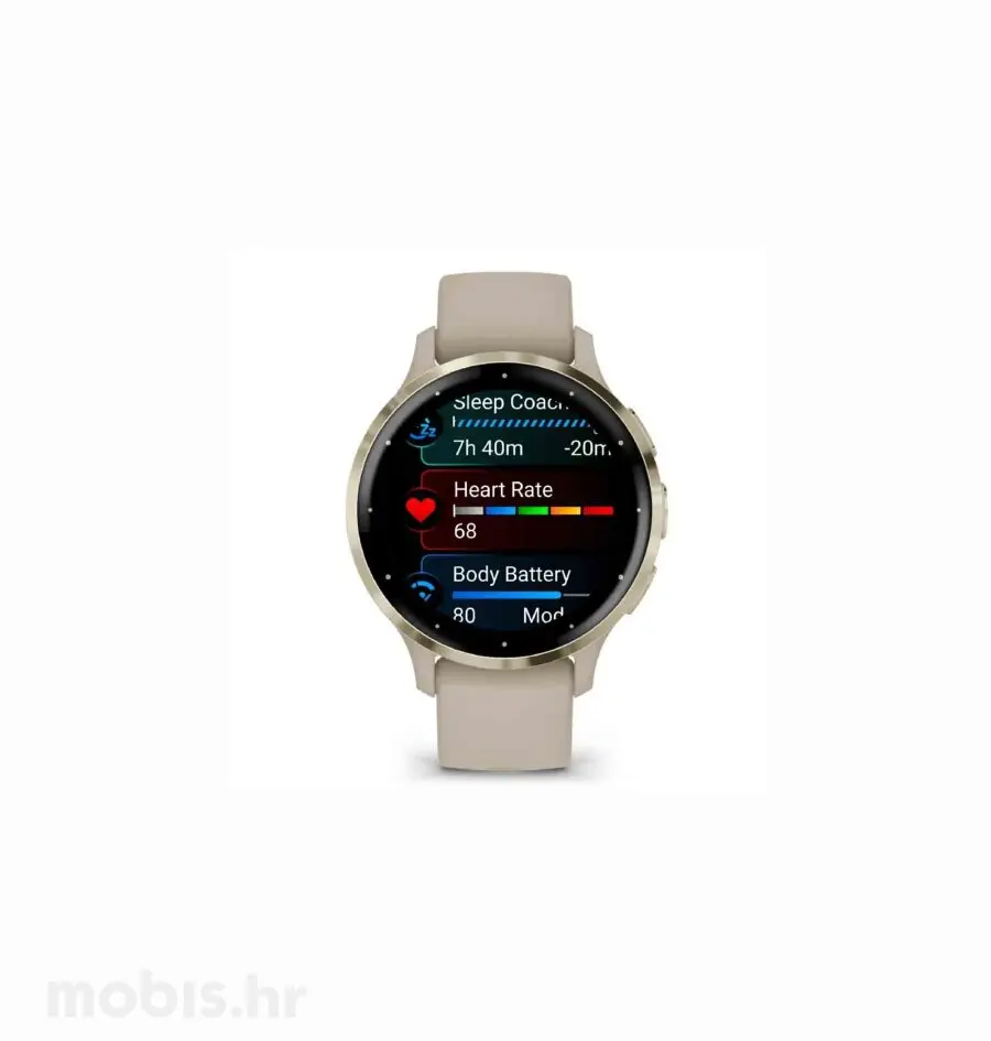 GARMIN VENU 3S FRENCH GRAY SOFT GOLD -1