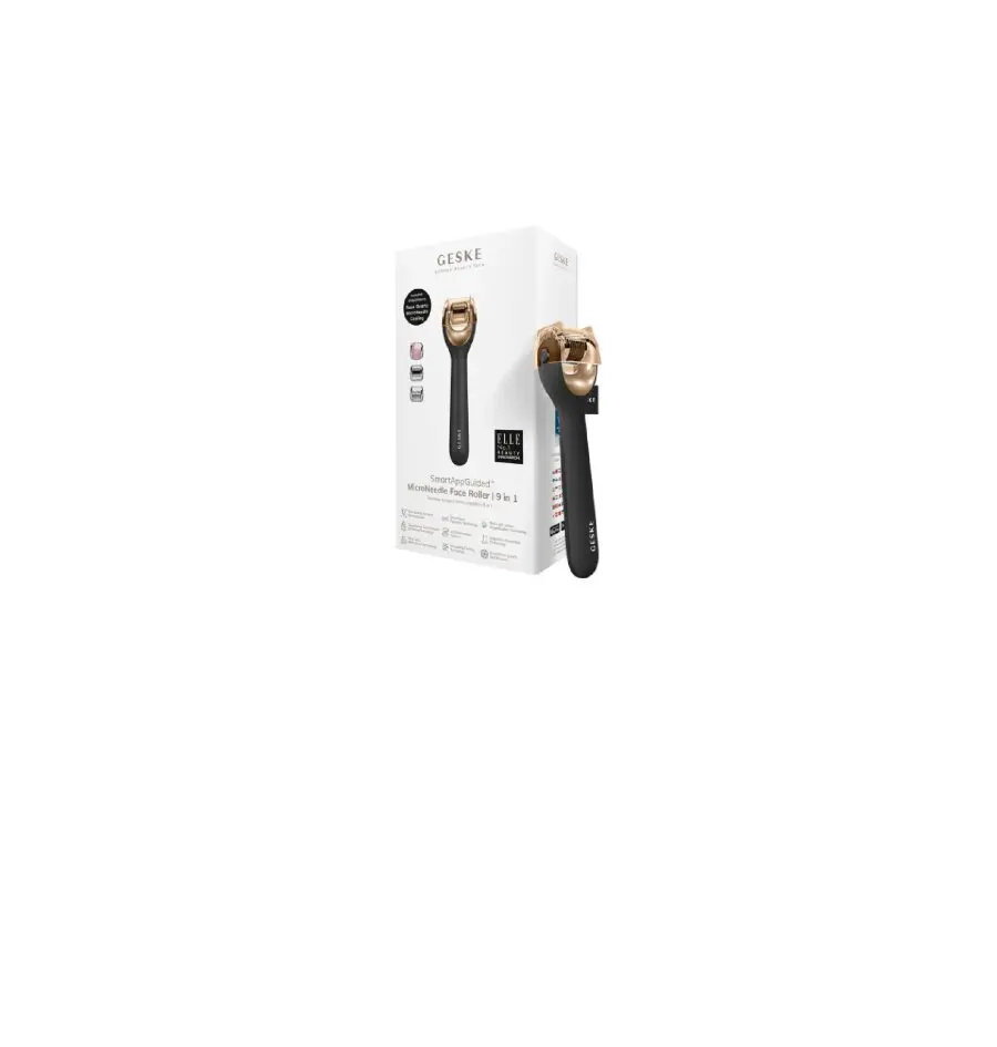 GESKE MICRONEEDLE FACE ROLLER 9 IN 1: GRAY-1