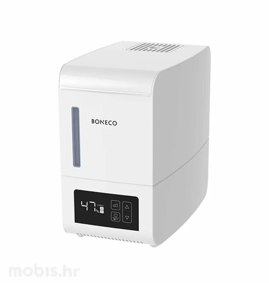 BONECO S250 - PARNI OVLAŽIVAČ, DIGITALNI, OHLAĐENA PARA, CLEANING MODE, ETERIČNA ULJA, 50 M2-0