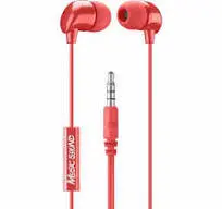 CL SLUŠALICE MUSIC SOUND, IN-EAR, 3,5MM: CRVENE-0