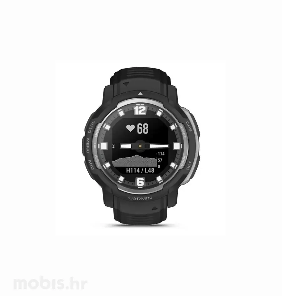 GARMIN INSTINCT CROSSOVER BLACK GRAPHITE-1