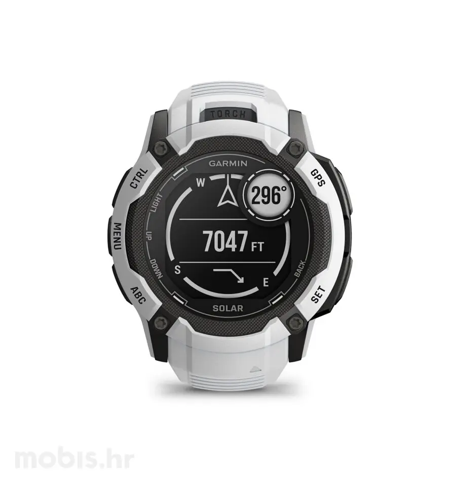 GARMIN INSTINCT 2X SOLAR WHITESTONE                                                -0