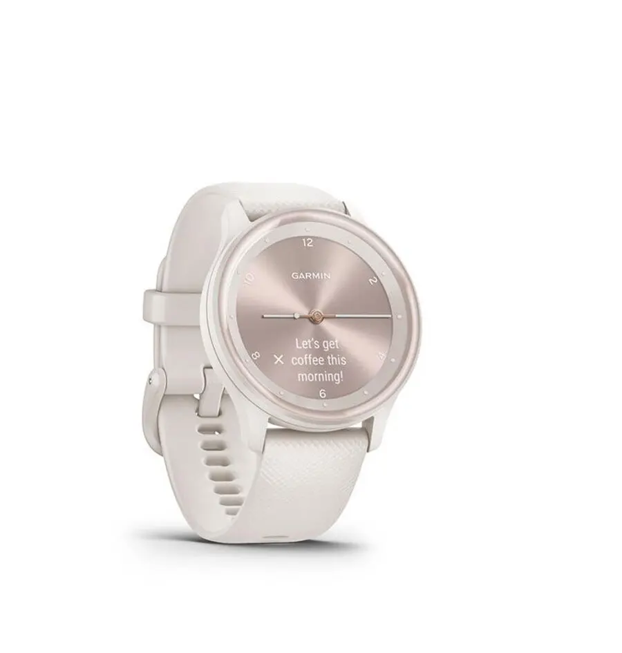 GARMIN VIVOMOVE SPORT IVORY PEACH GOLD   -1