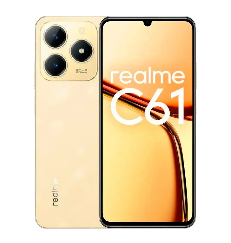 REALME C61 6/256GB: (SPARKLE GOLD): ZLATNI-0