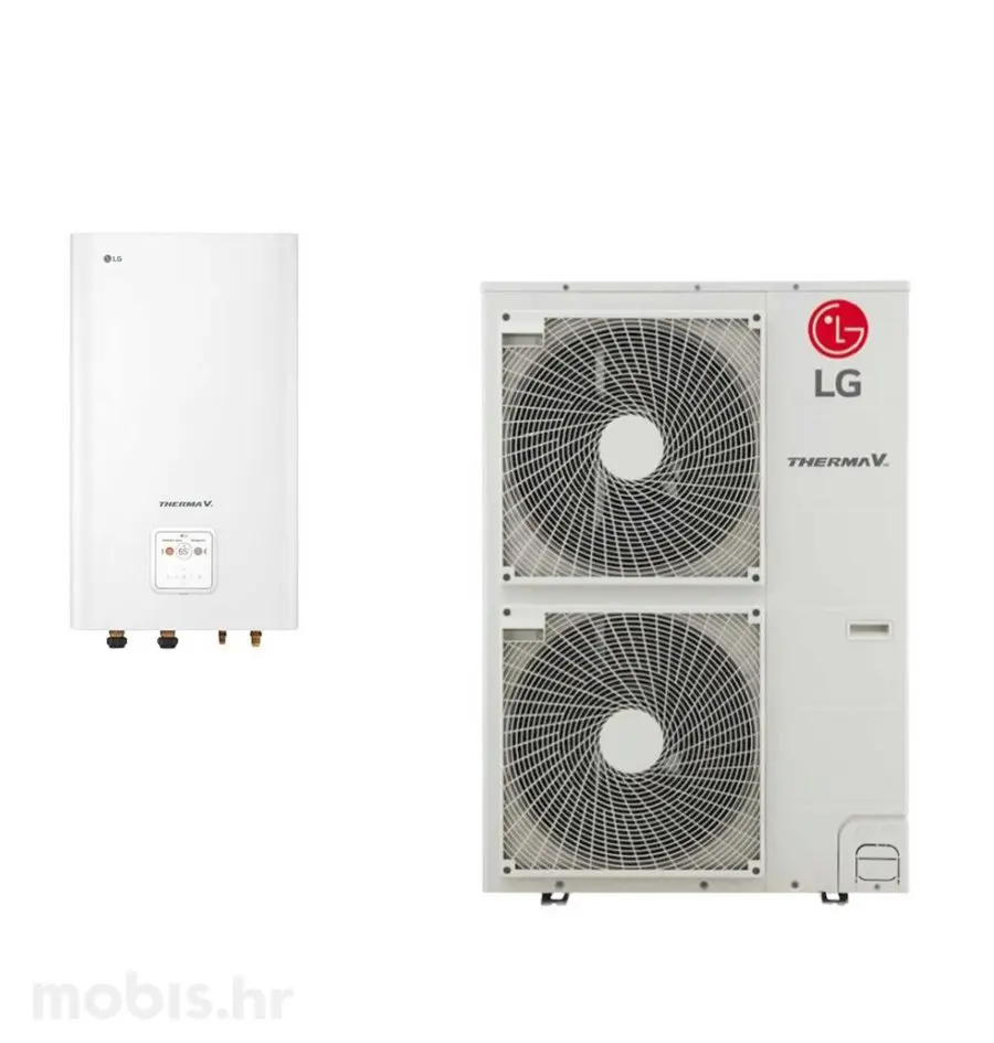 LG HU163MA.U33 - VANJSKA JEDINICA THERMA V SPLIT 16KW + LG HN1636M.NK5 - UNUTARNJA JEDINICA THERMA V SPLIT + KLIMA UREĐAJ W12EG-0