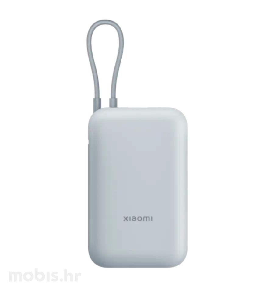 XIAOMI POWER BANK 10000MAH (INTEGRATED CABLE) ICE BLUE GL-PRIJENOSNA BATERIJA-0