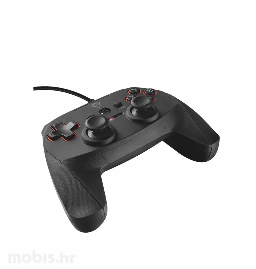 TRUST GAMEPAD GXT540 YULA; PC/PS3; ŽIČNI: CRNI-0