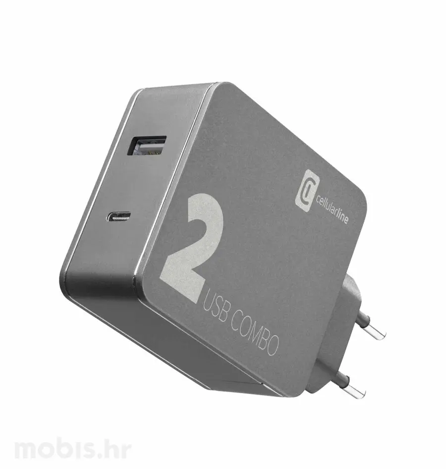 CL. KUĆNI PUNJAČ MP USB/USB-C I KABEL C-0