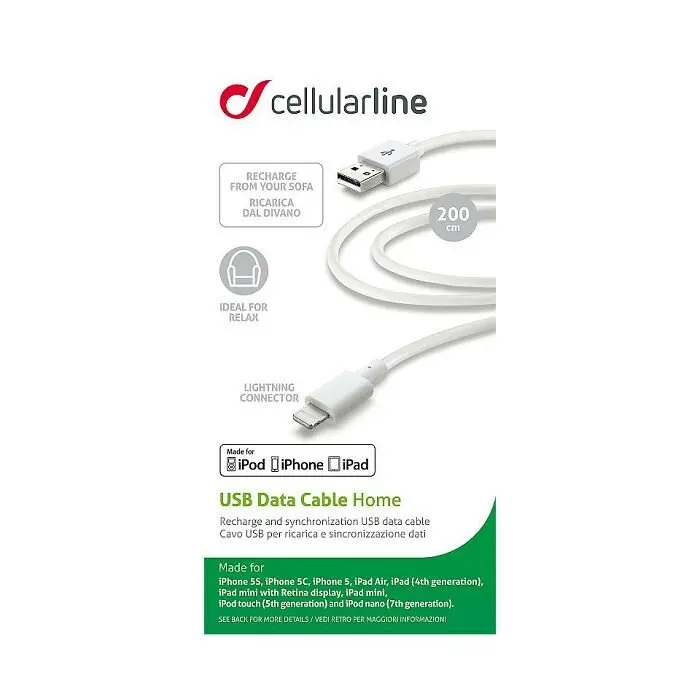 CL. KABEL IPH5 MFI 200CM-0