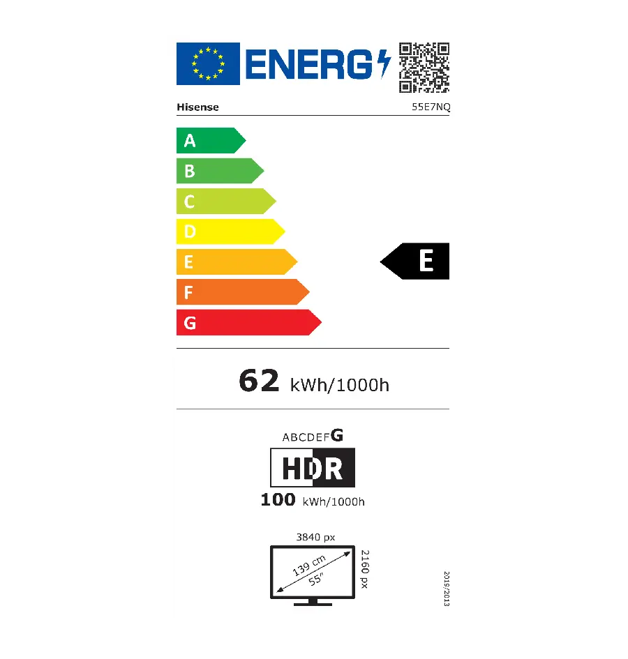 HISENSE 55E7NQ UHD (QUANTUM DOT)-1