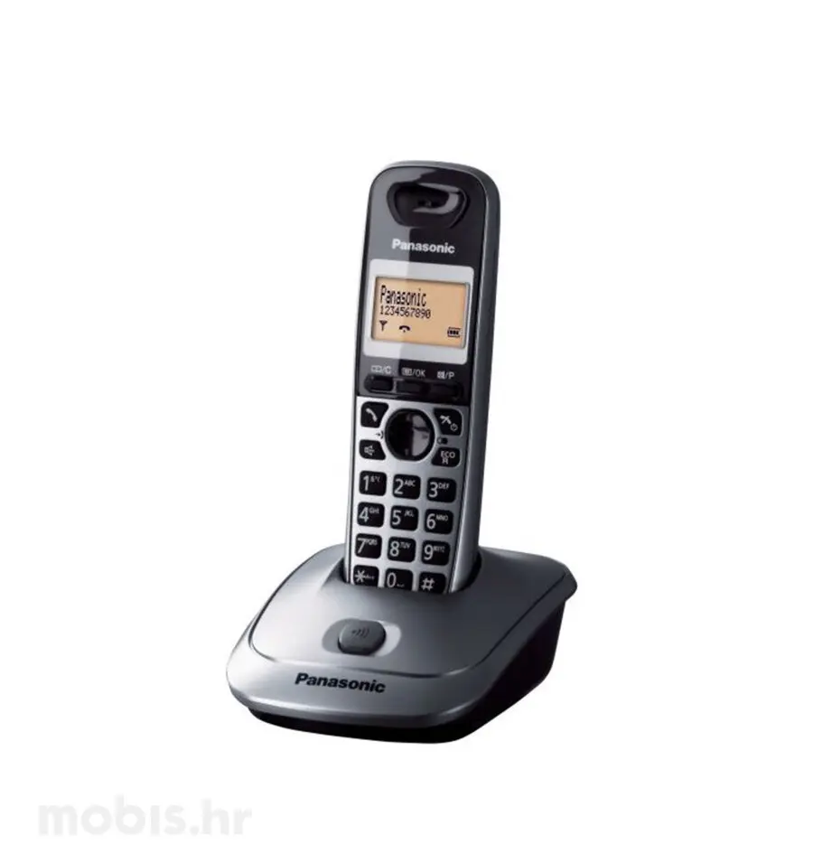 PANASONIC BEŽIČNI FIKSNI TELEFON KX-TG2511FXM SIVI-0