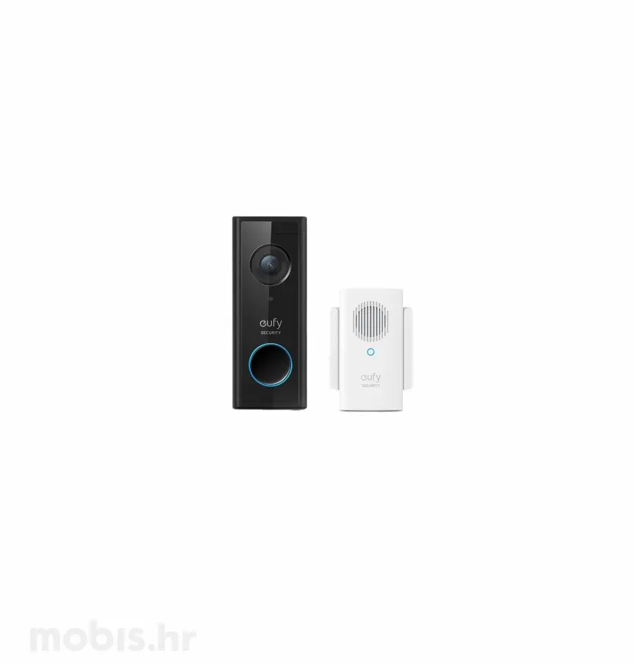 ANKER EUFY VIDEO DOORBELL 1080P (BATTERY-POWERED) - SET-BEŽIČNO ZVONO-0