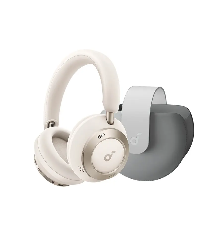 Slušalice Anker Soundcore Space One Pro, bijele + poklon torbica-0