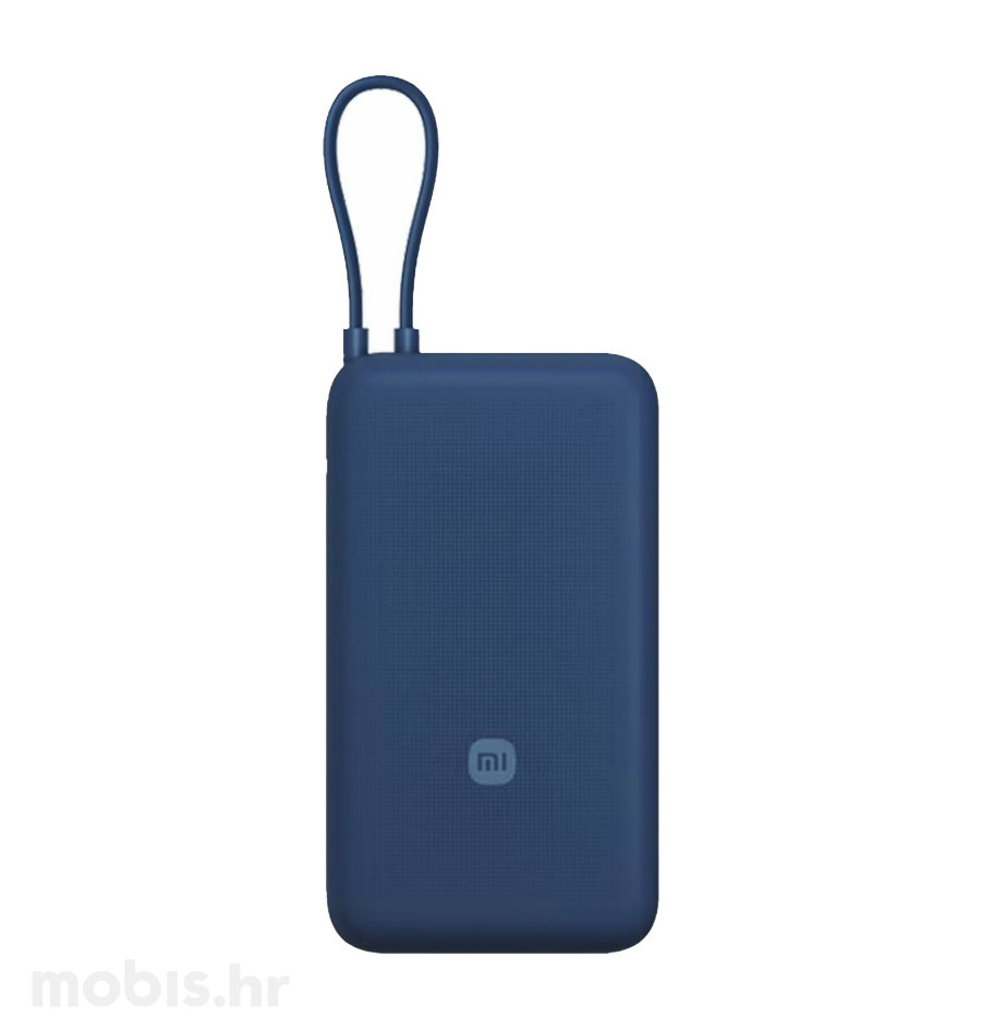 XIAOMI 33W POWER BANK 20000MAH (INTEGRATED CABLE) BLUE GL-PRIJENOSNA BATERIJA-0