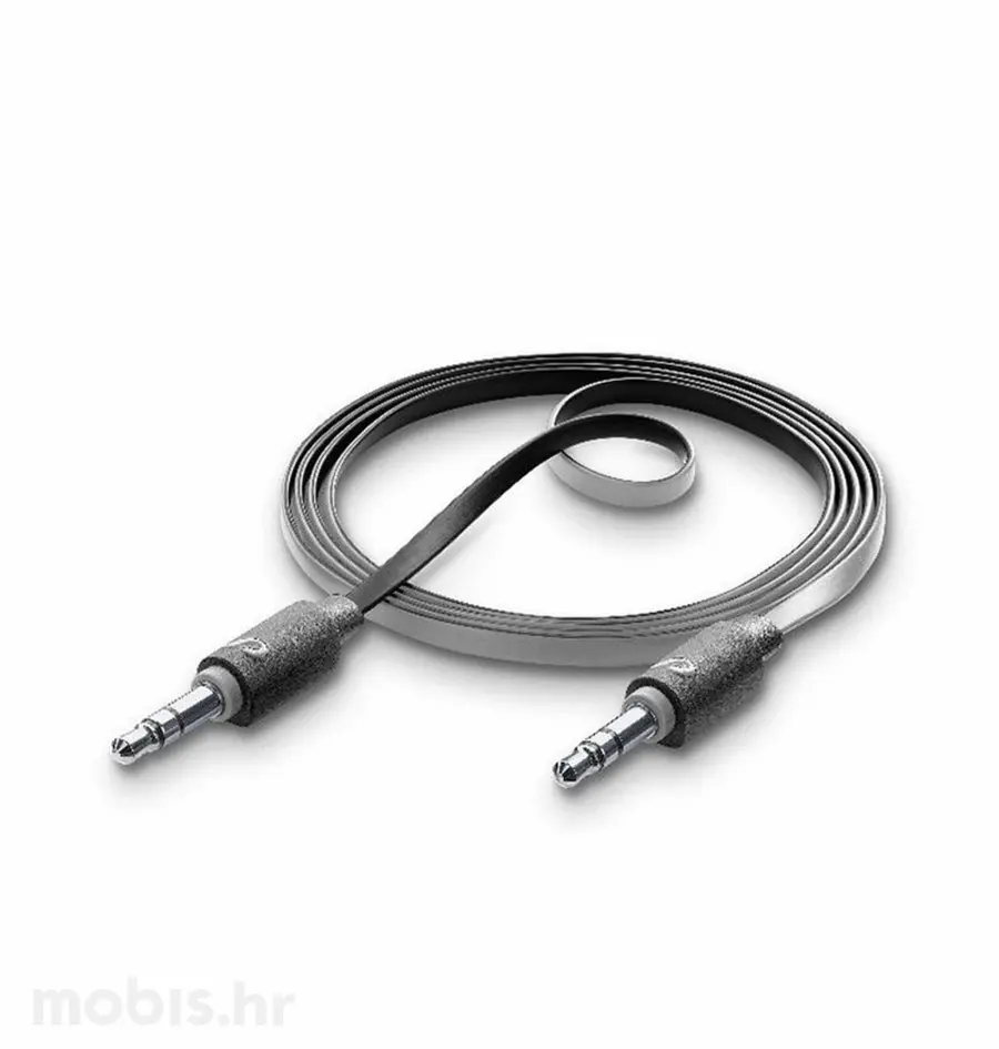 CL. AUX MUSIC KABEL 3.5MM 1M: CRNI-0