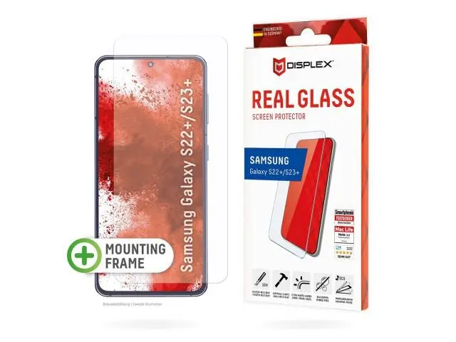 ZAŠTITNO STAKLO DISPLEX REAL GLASS 2D ZA SAMSUNG GALAXY S22+/S23+-0