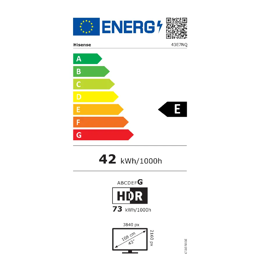 HISENSE 43E7NQ UHD (QUANTUM DOT)-1