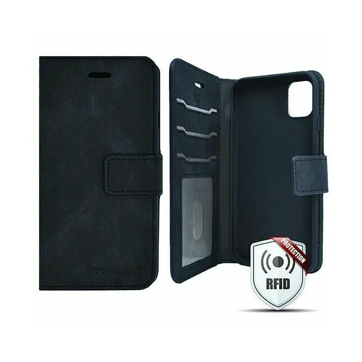 MM BOOK TORBICA IPHONE 14 PRO WALLET ANTI RFID CRNA-0