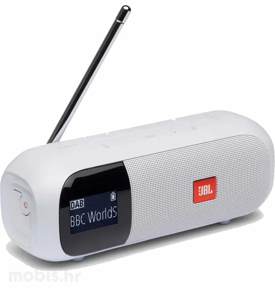 JBL TUNER 2 PRIJENOSNI BLUETOOTH ZVUČNIK: BIJELI-1