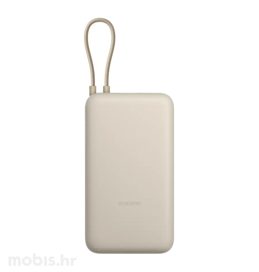 XIAOMI 33W POWER BANK 20000MAH (INTEGRATED CABLE) TAN GL-PRIJENOSNA BATERIJA-0
