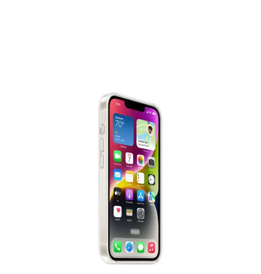 Apple Clear Case with Magsafe iPhone 14 MPU13ZM/A prozirna, maska-1