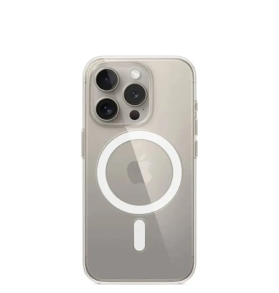 Apple Clear Case with Magsafe iPhone 15 Pro, MT223ZM/A prozirna, maska-0
