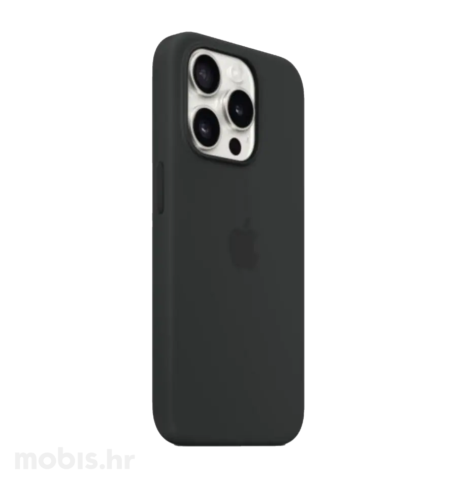 Apple Silicone Case Magsafe iPhone 16 Pro Max crna, silikonska maska-1