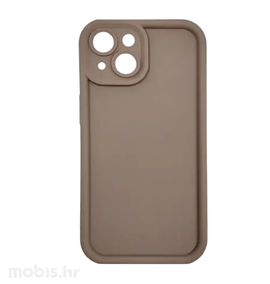 MaxMobile TPU iPhone 15 Silicone Candy smeđa-0