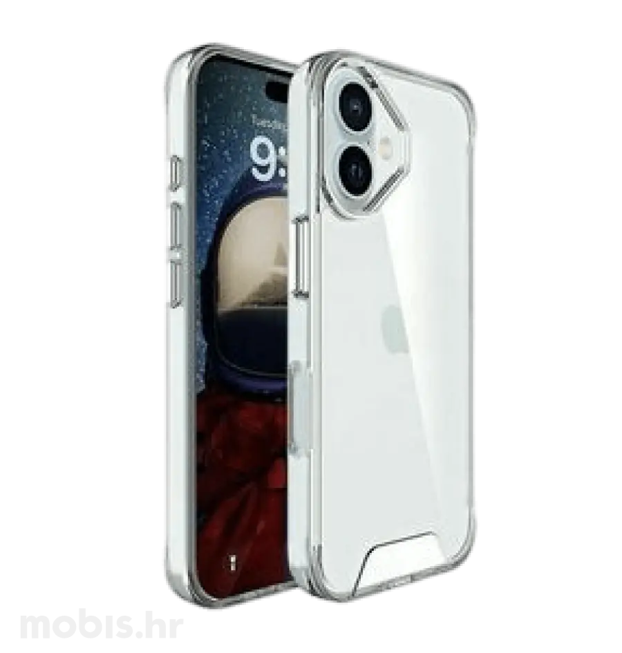 MaxMobile TPU iPhone 16 Drop Proof Light prozirna-0