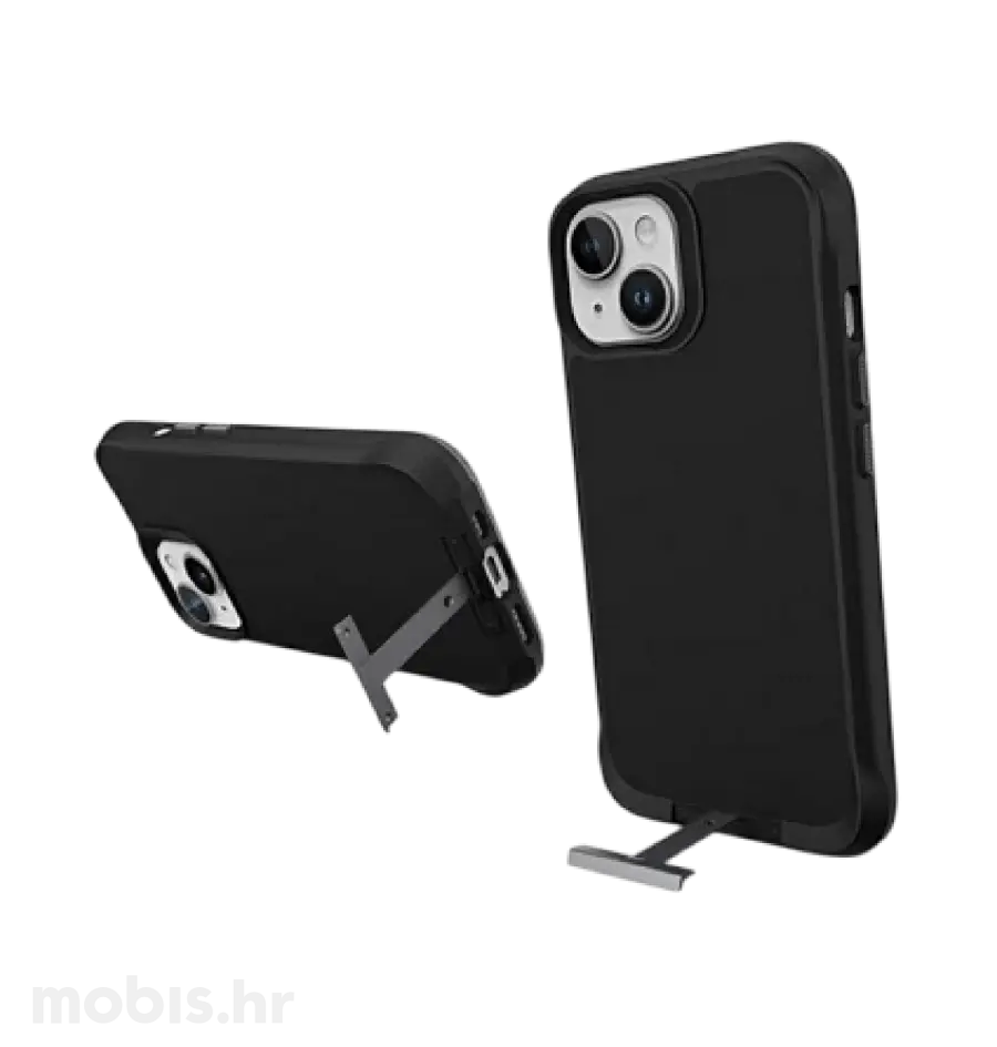 MaxMobile TPU iPhone 16 Drop Proof Magsafe Kickstand crna-0