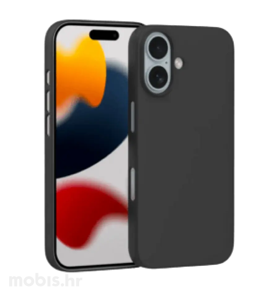MaxMobile TPU iPhone 16 Silicone Mikro crna-0