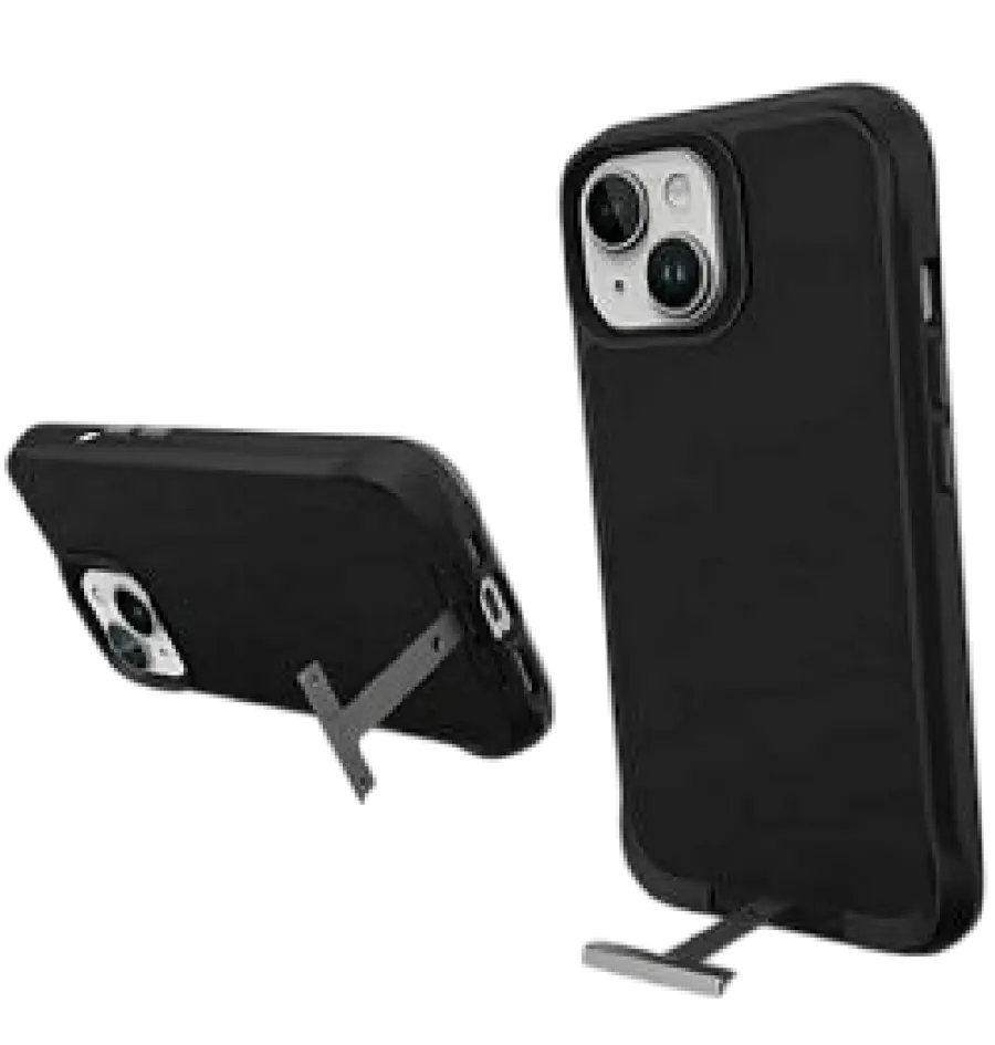 Maska MaxMobile TPU iPhone 16 Pro Drop Proof Magsafe Kickstand, crna-0