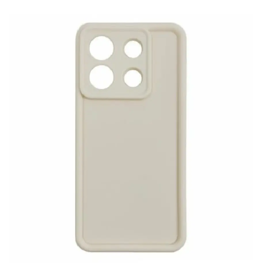 MaxMobile zaštitna maska za Xiaomi Redmi Note 13 Pro 5G/Poco X6 Silicone Candy bijela-0