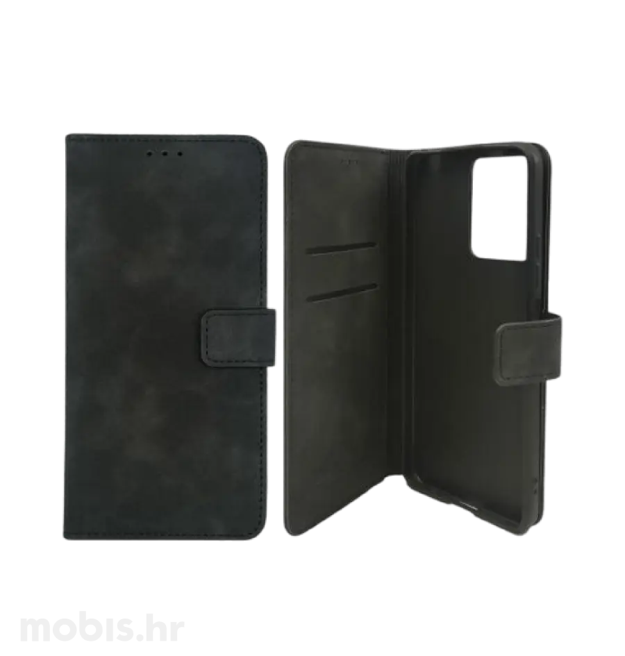 MaxMobile Book torbica iPhone 16 Wallet Skin-Feel crna-0