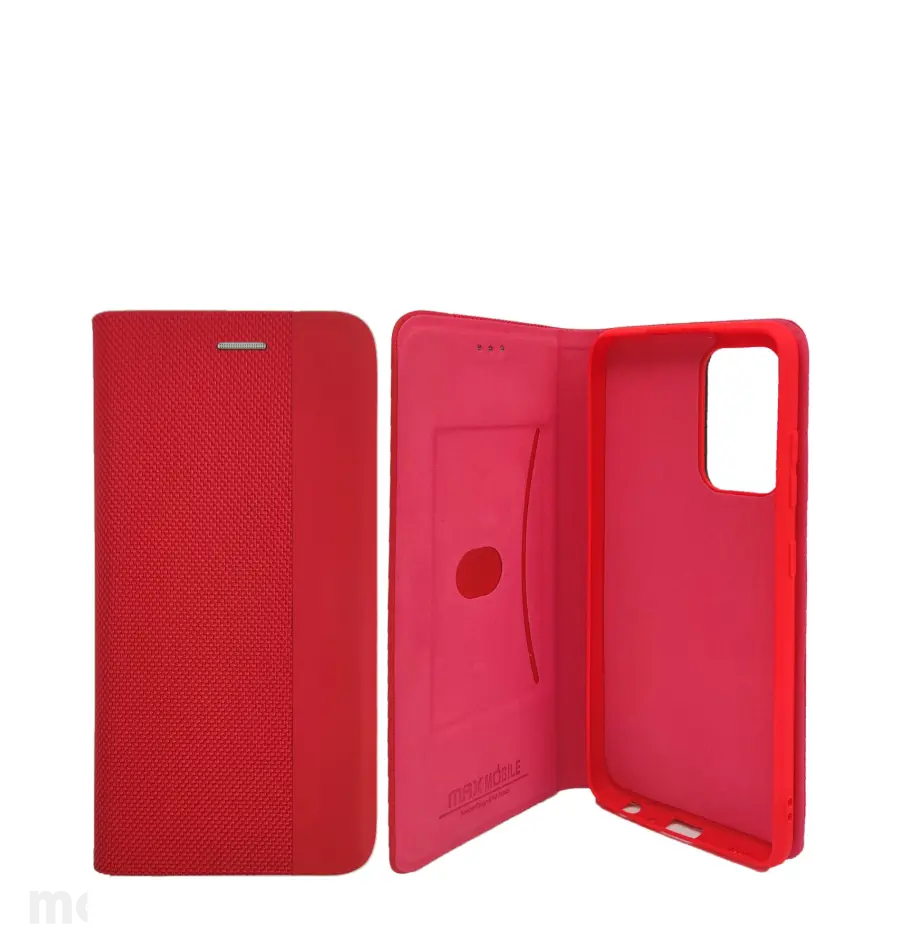 MaxMobile Book torbica Xiaomi Redmi 13C 4G/Poco C65 Shell Elegant crvena-0