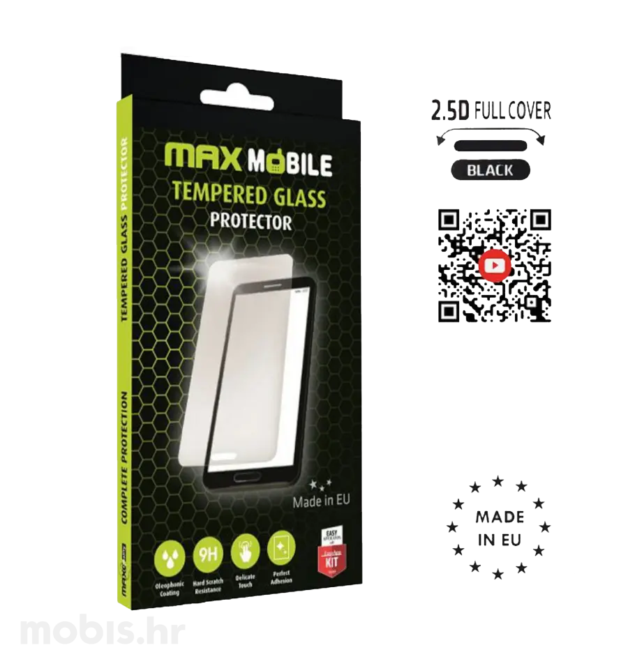 MaxMobile zaštitno staklo za Samsung Galaxy A35 5G Diamond 2.5D Full Cover crna-0