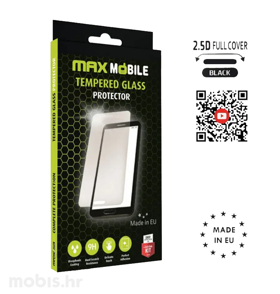MaxMobile zaštitno staklo za Samsung Galaxy S22+/S23+ Diamond 2.5D Full Cover crna-0