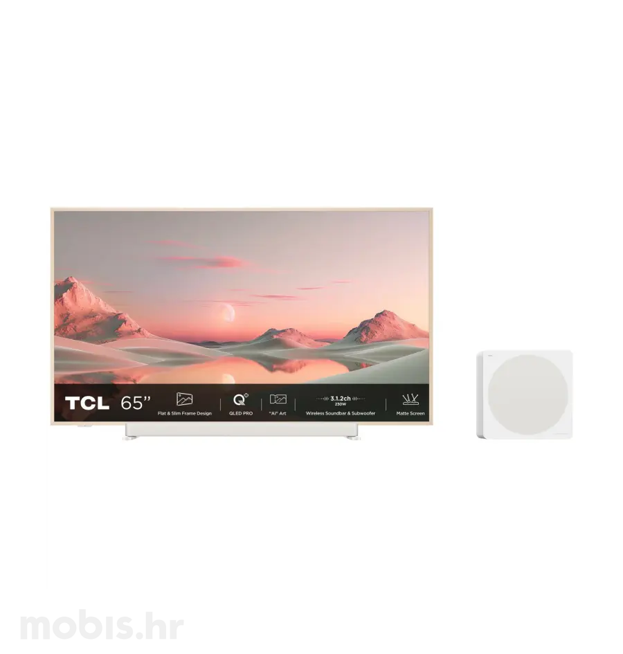 TCL NXTVISION TV 65" 65A300 PRO, Google televizor-0