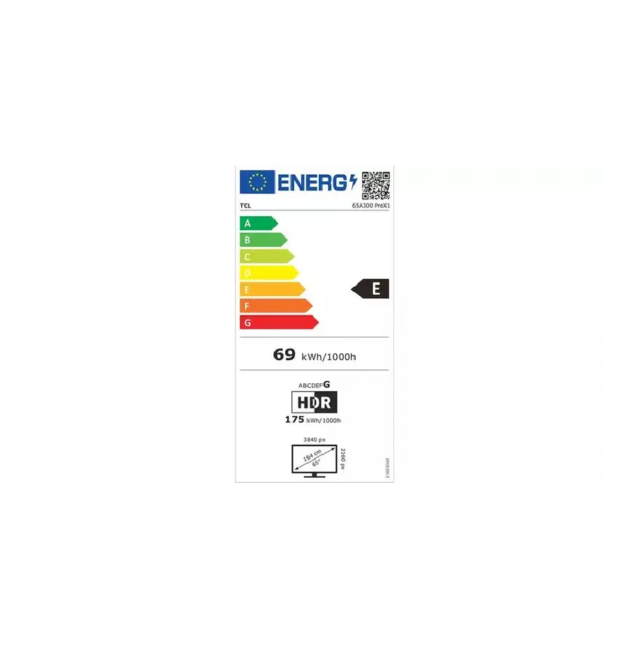 TCL NXTVISION TV 65" 65A300 PRO, Google televizor-1